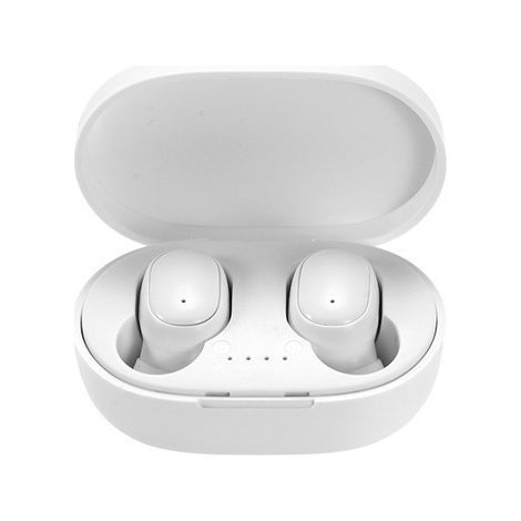 A6S/E6S Kabellose Bluetooth-Kopfhörer, Mini Smart Noise Cancelling, HiFi-Klangqualität, Gehäuse in Macaron-Matt-Optik – A6S-Weiß (1/3)