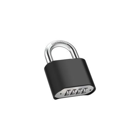 Cadenas Code 4 Chiffres, 52mm Cadenas Extérieur Etanche, Robuste et Antivol, 8mm Loquet Cadenas à Combinaison, Exterieur Serrure Porte de Garage