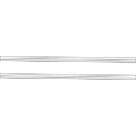 Lot de 2 vérins de guidage linéaires de 8 mm en acier chromé haute précision pour imprimante 3D, 300 mm / 11,8 pouces