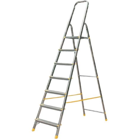 Stehleiter 7 Stufen - Bühnehöhe: 1.44m - 917 (1/5)
