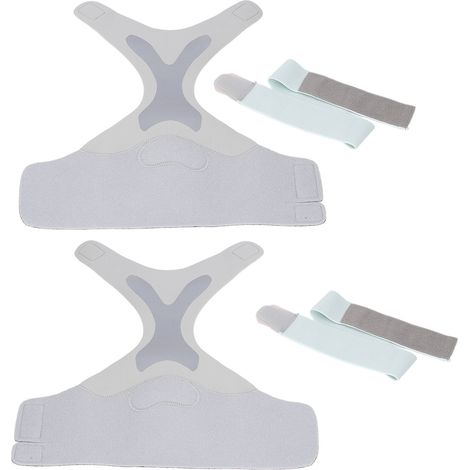 Paire de chevillères gris argenté, maintien cheville respirant, fixation sport, brace de protection pour running, fitness et musculation, 1 lot de 2 (1/5)