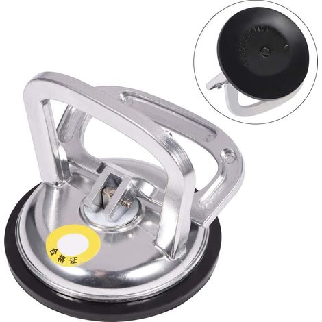 Ventouse en Alliage D'aluminium, capacité de Levage Verticale de Niveau 50 Kg 35 Kg, avec Poignée en Caoutchouc de qualité Supérieure, pour Extracteur de Bosses de Voiture en (1/5)
