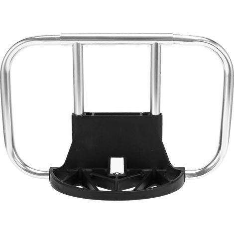 Cadre de sacoche de vélo universel en alliage pour sac à dos/panier d'épaule, compatible avec les porte-bagages avant Brompton. Accessoires pour vélos. (1/5)