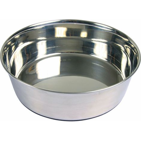 Comedero para Perro Trixie Acero Inoxidable Ø 24 cm 2,5 L