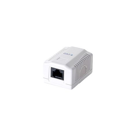 RJ45 Oberfläche RJ45 UTP Cat6 1 Buchse