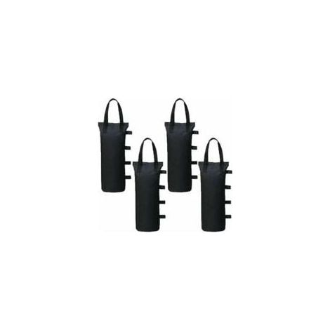 4 ensembles de poids de gazebo, sacs de sable pour les jambes, tente solaire, parasol pour gazebos et tonnelles
