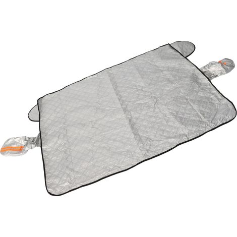 Funda para parabrisas de coche, lámina de aluminio, cubierta antihielo, protección para parabrisas con nueve imanes. (1/5)