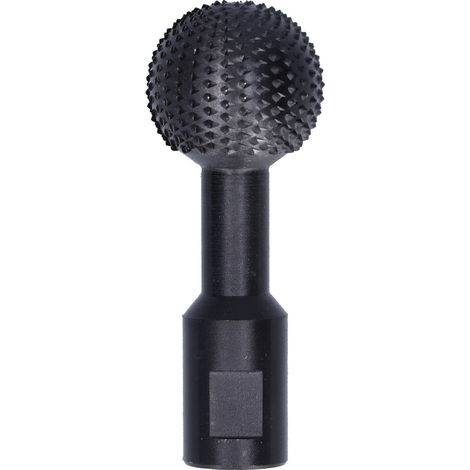 Ortviai Meuleuse Sphérique pour Bois et Métal – Tête de Meulage 40 mm en Acier Carbone, Diamètre Intérieur 10 mm (1/5)