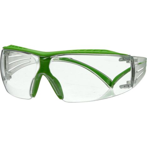 3M SecureFit SF401XSGAF-GRN Schutzbrille mit Antibeschlag-Schutz Grün