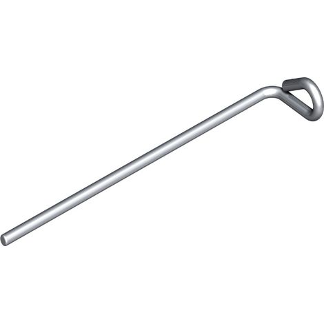 Tondino ad Occhiello a 90  4 mm Lunghezza 50 cm - Confezione 10 Pezzi