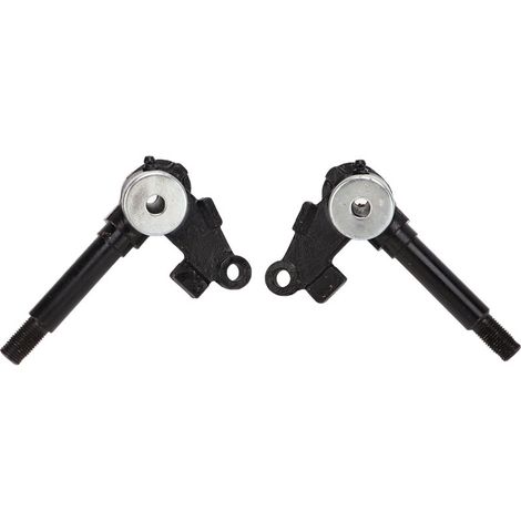 Paire d'axes d'articulation de jambe de force de direction 14mm filetage pour 50cc 110 150cc moyeu de roue de frein à tambour Go Kart Mini SUV (1/4)