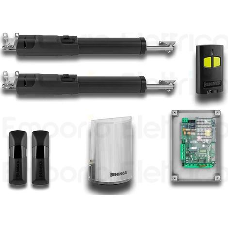 beninca kit d'automatisation pour portails battants 24V 959003362 ktom3024e