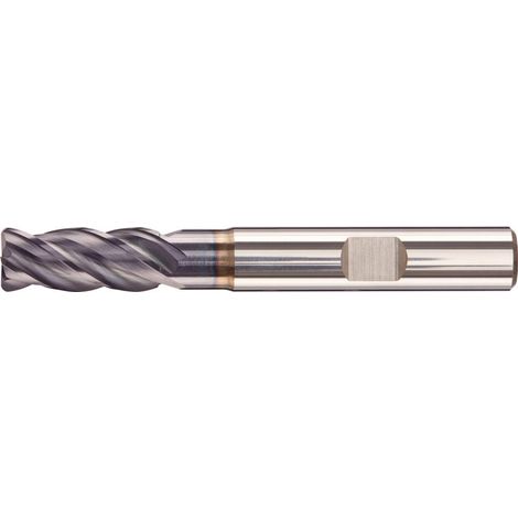 VHM-Schaftfräser HPC lang DIN 6535-HB STEEL 4 Schneiden FORTIS 8,0 / 1,0 mm (1/5)