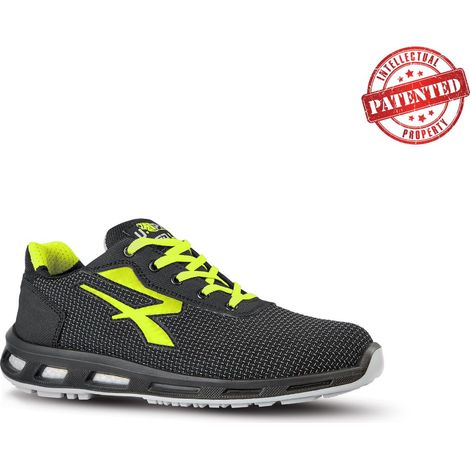 Chaussures de sécurité basses PRIME ESD S3 CI SRC - Noir/Jaune 45 (1/10)