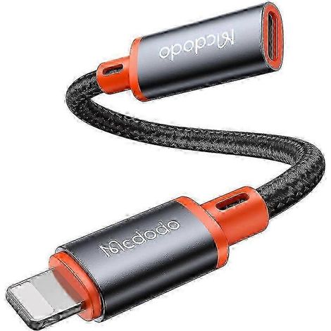 Adaptateur USB-C vers Lightning, câble convertisseur OTG de 11 cm pour le transfert de données (1/5)