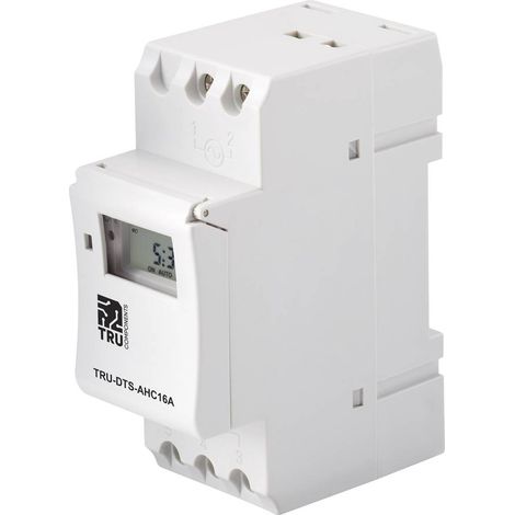 [NEUWERTIG] Tru Components Tru Dts Ahc16 A Betriebsspannung: 230 V/Ac Wechsler Zeitschaltuhr B-Ware