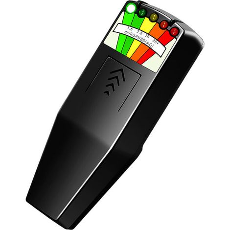 Détecteur d'Émissions Électromagnétiques (EMF) - Moniteur Portable Haute Sensibilité pour Rayonnements Radiofréquences (RF) et Champs Magnétiques Basse Fréquence, Affichage Numérique-Alovez