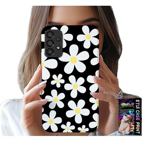 Hülle für Samsung Galaxy A53 5G – Gänseblümchen, Blumen, Rückseite (1/5)