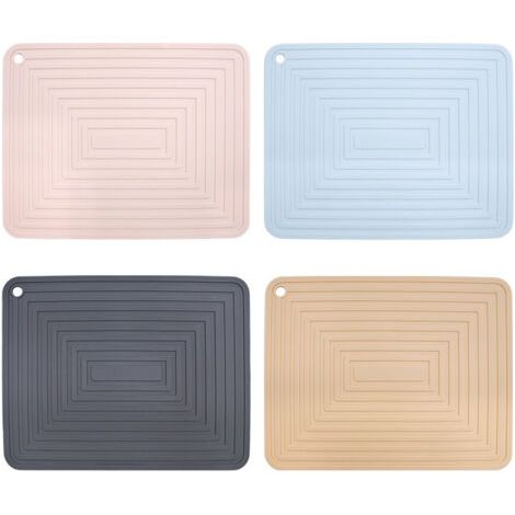 BUNTHAUS 4 sets de table carrés résistants à la chaleur et compatibles avec l'induction — (1/4)