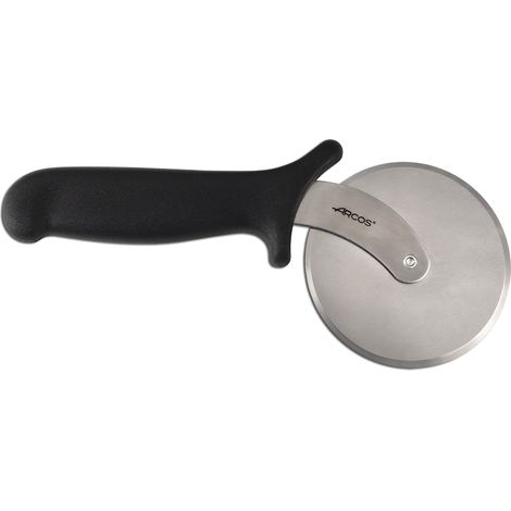 Tagliapizza Arcos 614800 lama in acciaio inox e mango Polipropilene ø 100 mm con coperchio del display