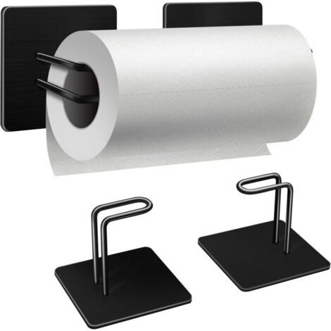 Porte-serviettes magnétique pour réfrigérateur, support mural magnétique pour réfrigérateur et barbecue, porte-essuie-tout suspendu sur panneau perforé (1/4)
