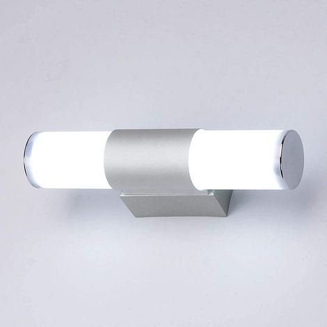 LED-Badspiegellampe, Acryl-Schminkspiegellampe, Rahmenbeleuchtung, Badezimmer-Aluminium-Wandlampe für Schlafzimmer, Waschraum, Korridor, warmes Licht (1/5)