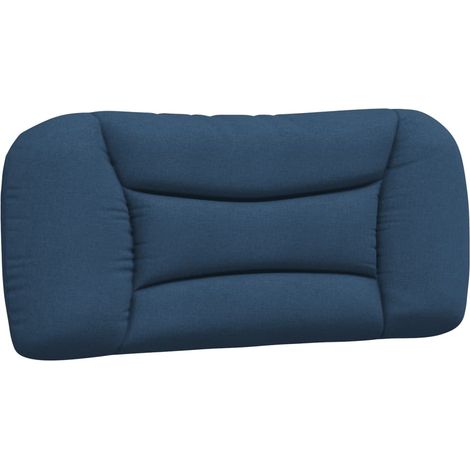 vidaXL Cuscino Testiera Hvar Blu 90 cm in Tessuto (1/5)