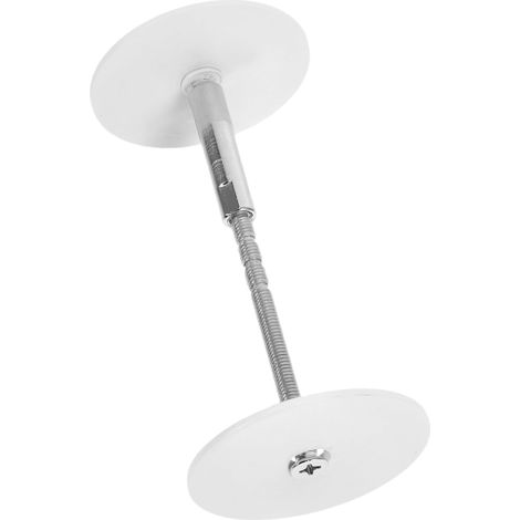 Cache-vis décoratif générique en acier inoxydable blanc (1/5)