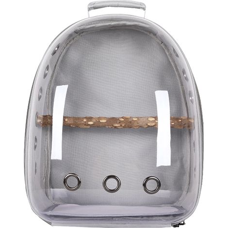 Sac À Dos Pour Oiseaux - Capsule Transparente En Polycarbonate - Pour Transport En Intérieur Ou En Extérieur - 1 Pièce (1/3)