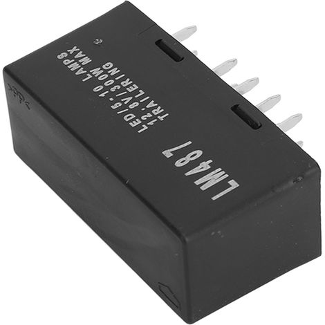 LED-Blinkerrelais 300W 10-poliges Blinker- und Warnblinkerrelais für Autos 12,8V (1/5)