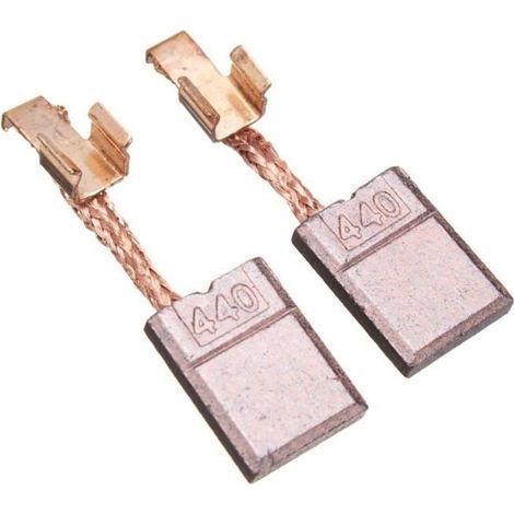 TEMPSA - Brosse en Carbone Pour MAKITA CB-440 BHP458 18V BDF452 BHP454 - 2pcs - Rose - Electrique - Li-ion