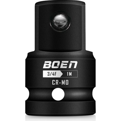 Adaptateur 3/4" vers 1", Adaptateur à Percussion, Douille Forte, Acier Au Chrome-Molybdène (1/5)