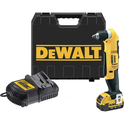 DeWALT DCD740C1 Perceuse d’angle sans fil 18V avec batterie et coffret (1/4)