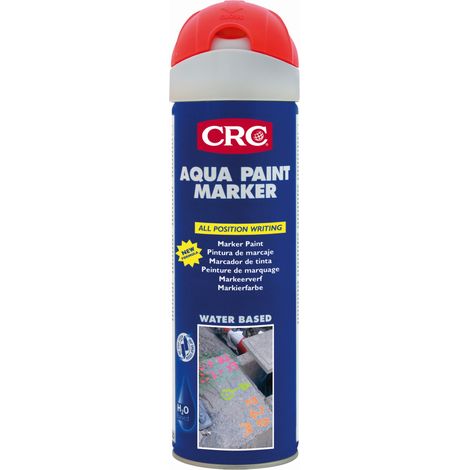 Peinture aérosol base aqueuse pour marquage et signalisation manuelle CRC ( Prix pour 1 )
