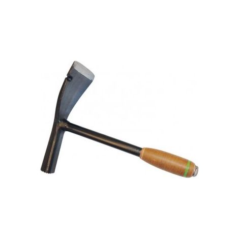 Jouanel – Essette 250 mm manche cuir – Forgée main – Arrache-clous tranchant – Talon strié anti-dérapage – Réf: ESS25 (1/5)