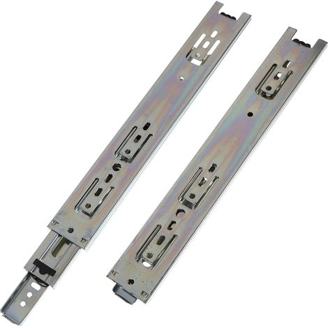 Toddmomy Lot de 2 glissières tiroir pour meuble, 30,5 cm (12 pouces), (1/5)