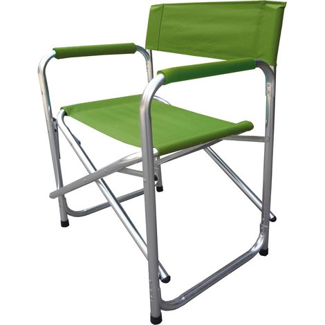 Sedia Campeggio Regia in alluminio e poliestere Oxford -  Green