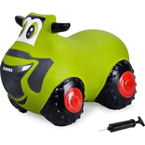 Jamara e.K. JAMARA 466010 Claas Hüpftraktor HoppyDoo mit Pumpe