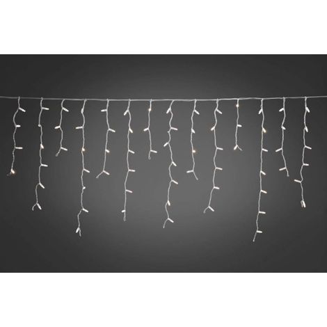 Extension pour guirlande lumineuse stalactites Konstsmide LED chute de neige 24 V Suspension lumineuse blanc chaud