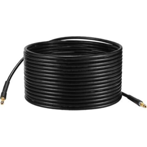 15M Rallonge de Tuyau pour Nettoyeur Haute Pression Kärcher K Series K2 K3 K4 K5 K6 K7 Karcher, 15M Flexible Tuyau de Rechange Quick Connect avec Embouts en Laiton (1/4)