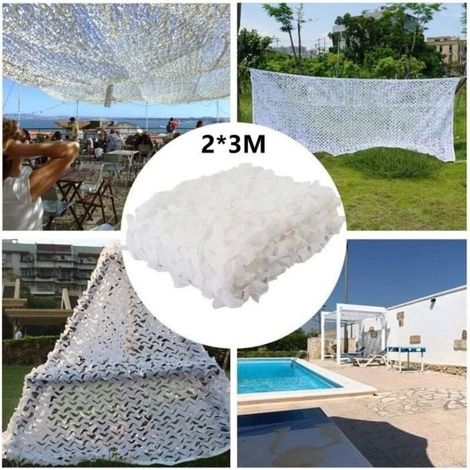 Cellfast – Voile d'ombrage léger 2x3m – Résistant à la déchirure et à l'eau – Installation facile pour protection solaire – Décoration de jardin (1/4)