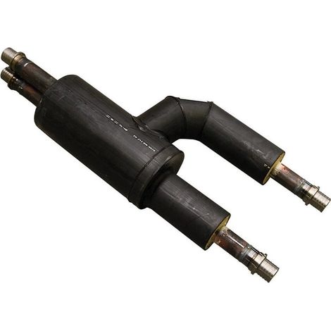 INSULPEX Hosenrohr Stahl SDR11 2 x 75/225 - 75/140, 90 Grad