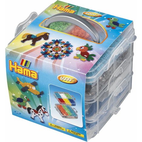 Hama Bügelperlen Stapelbox 6000 Stk 6701 (1/5)