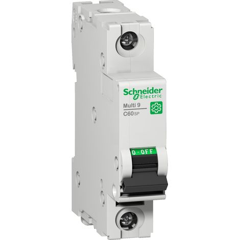 Multi9 C60 disjoncteur 1P courbe C 32A 10kA 277V UL1077 SCHNEIDER M9F22132 (1/2)