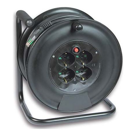 Avvolgicavo Impresa Fme 2P con T 16A Bipasso Schuko X4 N°xmmq 3X15 50 m