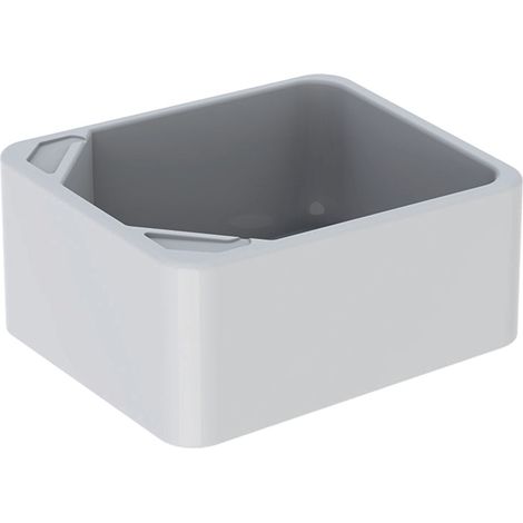 GE Publica bassin pour les pieds, 39x21x48cm sans trop-plein, blanc