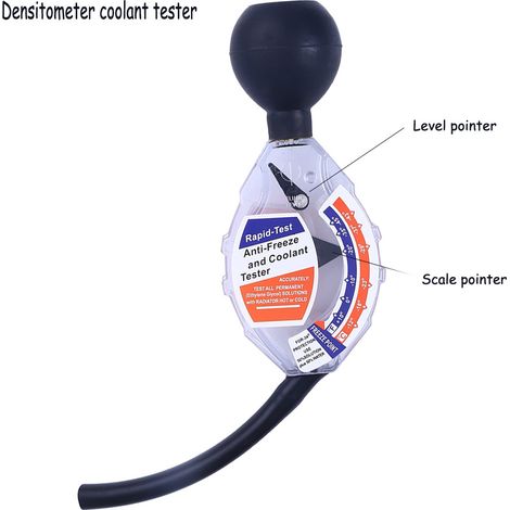 Battery antifreeze tester, battery electrolyte hydrometer, antifreeze freezing point tester