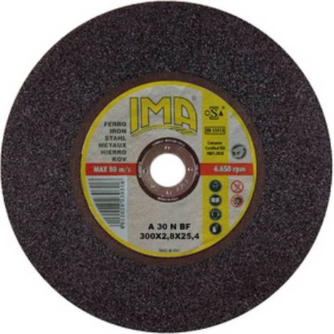 15 x IMA DISCO P/TRONCARE FERRO D 300X2,8 MM