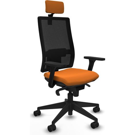 Chaise piqueras y crespo Horna noir cuir synthétique (1/2)