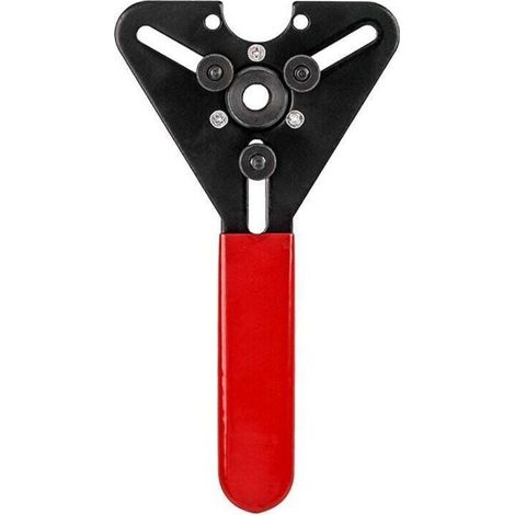 Kit d'outils de Suppression d'embrayage de compresseur de climatisation, Outil de Maintien d'embrayage de climatiseur, Ensembles d'outils automatiques d'extracteur de moyeu (1/5)